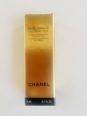 CHANEL Sublimage La Crème Yeux - Gold Packaging Travel Size
